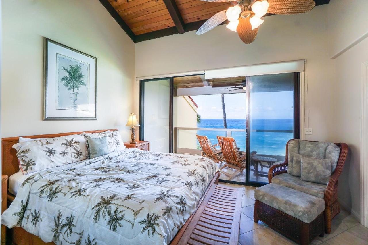 كايلو كونا Luxurious 3 Bedroom / 2 Ba Direct Oceanfront Condo المظهر الخارجي الصورة